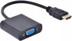 PremiumCord Átalakító Hdmi (M) Vga (f) Audio 3, 5 mm-es mini jack kábellel (khcon-54)