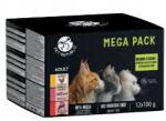 Pet Republic PetRepublic Macskaeledel MIX 3 Íz Csirke Lazac Borjú 12x100g (5904316130916)