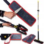 WMC Felmosó kinyomó mechanizmussal forgó mikroszálas pillangó Wmc Tools (56856)