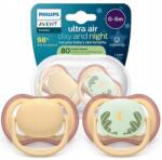 Philips Nyugtató Cumi Philips Avent Ultra Air Nature Day 0-6M 2DB (SCF087/09)