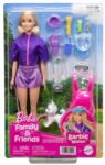 Mattel Barbie Malibu játékbaba Kalandok a természetben kiegészítők Kutyás szett (JJV59)