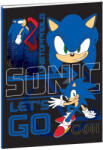 Sonic a sündisznó Go Fast B/5 vonalas füzet 40 lapos (GIM33481400)