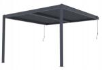 G21 Trenton Premium 4x4 m bioklimatikus pergola, antracit alumínium (BP-G21-4x4x2,6-ALU) - allegro
