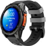 Cubenest Curea Premium pentru Apple Watch Sport Negru/Portocaliu (3266)