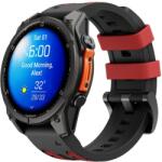 Cubenest Curea Premium pentru Apple Watch Sport Negru/Portocaliu (3265)