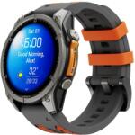 Cubenest Curea Premium pentru Apple Watch Sport Negru/Portocaliu (3263)