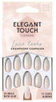 Elegant Touch Luxe Looks Nails With Glue Oval Limited Ed Hot Tip 24 U
