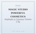 Magic Studio Powerful Cosmetics Highlight y Countour Palette 2 8g