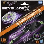 Hasbro Beyblade X Victory Grip Saber Samurai kilövő szett- Launcher & Top (g1862)