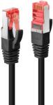 Lindy Cablu Lindy Cat. 6 S/FTP Network, RJ45/ RJ45, 1 m, Negru (LY-47777)