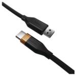 Duracell Cablu Duracell USB-A to USB-C, lungime 1m, negru (DRU5011A) - roterma