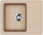 Evido HOME 45 S Compact gránit mosogató, 575 x 460 mm, avena