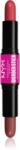 NYX Wonder Stick Blush Coral and Deep Peach 4g