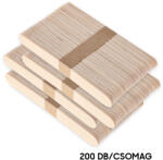 Alveola Spatulă din lemn 200 buc/pachet AW9090-200 (AW9090-200)