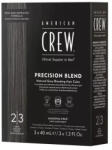 American Crew PRECISION BLEND Vopsea de păr 3*40ml Dark 2/3