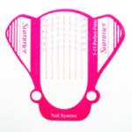 Master Nails șablon roz cu aripi 500 buc