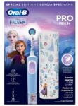 Oral-B Pro Kids 3+ Frozen, 7600 oscilatii pe minut, Albastru/Mov (Pro Kids 3+ Frozen) Periuta de dinti electrica