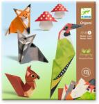 DJECO Joc creativ origami Animalele padurii, Djeco (BO-DJ08704)