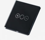 Tosyco Întrerupător dimabil simplu cu touch (tactil) din sticlă [CLONE] (TOS-CDIM3G-B)