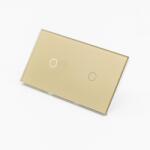 Tosyco Întrerupător simplu cu touch (tactil) din sticlă [CLONE] [CLONE] (TOS-C1G1G-G)
