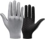 RockBros Breathable Full Finger Cycling Gloves, Size: S - Gray (8386824304480)