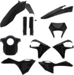 Acerbis Full Pastic Kit Gasgas Ec/ec-f 24/26 - Black