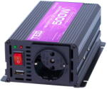 TED Electric Convertor de la 12V la 230V 500W unda sinusoidala modificata - TED007032 (A0116826) - vexio