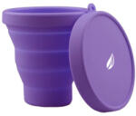 Linovit Store Sterilizator Cupe Menstruale, Linovit®, Pliabil, Silicon medical, Reutilizabil, 230ml, Mov (scm)