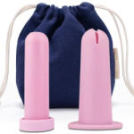 Linovit Aplicator pentru cupa menstruala Linovit®, silicon medical, reutilizabil, usor de folosit, compatibil cu lubrifiant, design compact si igienic, roz - Roz (acmr)