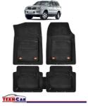 TeamCar Covorase Auto TeamCar® Tip Tavita Compatibile Toyota Land Cruiser J120 (2002-2009) Negru Material Rezistent (SKU-MIX-0050)