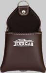 TeamCar Organizator Auto Multifuncțional din Piele Maro TeamCar - Buzunar Depozitare Grilă Ventilație (freQw3ssQ2LK9)