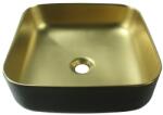 INVENA Malaga 39x39 cm matt gold/matt black (CE-39-017-C)