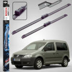 Bosch Set Dedicat Ștergătoare față pentru VW Caddy III Box Body/MPV 2004-2015 | Bosch Aerotwin A979S (A979S-CADDY3-2KA)