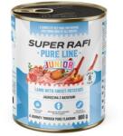 SUPER RAFI Pure Line Junior miel și cartofi dulci 12x800 g hrană pentru căței