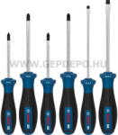 Bosch PRO Csavarhúzó készlet PH/PZ/SL, 6 részes (1600A039PD) - gepdepo
