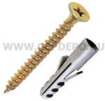  SB pozdorjacsavar 4.0x 40 + kerek tipli 6x30 4db (3900401)