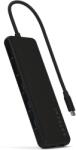 Satechi Hub USB-C Satechi Triple Display 13-in-1, HDMI, DisplayPort, Ethernet, negru (ST-P3D13K)