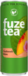 FUZETEA szénsavmentes őszibarack- és rózsaízű üdítőital fekete tea kivonattal 250 ml - ecofamily