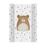 Ceba Baby pelenkázó lap puha 2 oldalú 50x70cm basic bear buddy