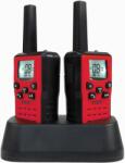 EVOLVEO FreeTalk 2W, PMR vysílačka s výkonem 0, 5 a 2W, červenočerná (FT-2WRB)