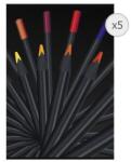 Indigen Black A4-es füzet, 60 lapos, Kockás, 5 db-os készlet (LE-A460M01-SET5)