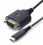 StarTech USB-C RS-232 Összekötő Fekete 30cm 1P1FFC-USB-C-SERIAL (1P1FFC-USB-C-SERIAL)