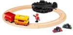 BRIO Set cale ferată cu pietre prețioase schimbătoare și tren de marfă (OLP102236130) Trenulet
