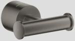 GROHE Cuier dublu baie, pentru halat, fixare ascunsa, antracit mat (Brushed Hard Graphite), Grohe SPA Atrio 40890AL0 40890AL0 (40890AL0)