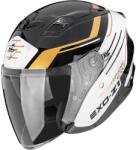 Scorpion Cască de motocicletă Scorpion EXO-Z1 Prymus open face negru-alb-auriu (SCRP123-558-234)