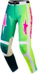 Alpinestars Pantaloni motocross Alpinestars Racer Portl verde-alb-negru (AIM171-0285)