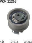 SKF VKM 11263 - Rola intinzator, curea distributie - curele tensionare role Audi A4. TT - SKF-VKM 11263 (SKFVKM11263)