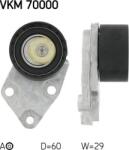 SKF VKM 70000 - Rola intinzator, curea distributie - ROLA INTINZATOR. CUREA DISTRIBUTIE - compatibil Daewoo. Chevrolet - SKF-VKM 70000 (SKFVKM70000)