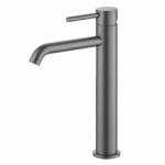 AREZZO design Astro egykaros magasított mosdó csaptelep, gun metal AR-90012GM (AR-90012GM)