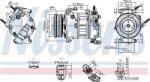 NISSENS 890589 - Compresor, climatizare - NISSENS-890589 (NISSENS890589)